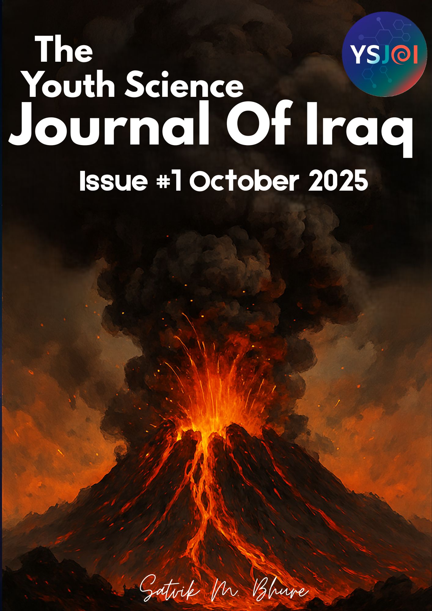 Issue 1 cover — Earth and stars